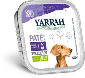 Yarrah 9113 natvoer voor hond Kip, Turkije Volwassen 150 g