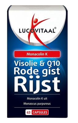 Rode gist rijst + visolie & Q10