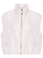 Khrisjoy gilet en tweed - Rose