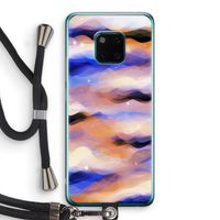 Donkere Wolken: Huawei Mate 20 Pro Transparant Hoesje met koord