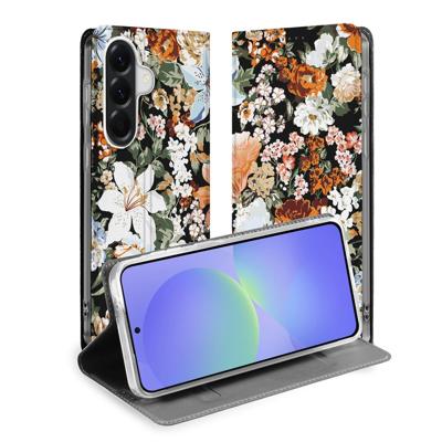 Samsung Galaxy A37 | Standcase | Hoesje Dark Flowers