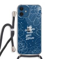 Good stories: iPhone 12 Transparant Hoesje met koord