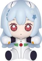 Neon Genesis Evangelion: Rebuild of Evangelion Huggy Good Smile Chibi Figure Rei Ayanami: Long Hair Ver. 7 cm