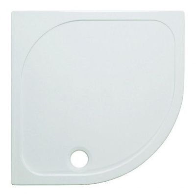 Crosswater Shower Tray douchebak 80x80x4.5cm kwartrond SR000Q800
