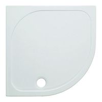 Crosswater Shower Tray douchebak 80x80x4.5cm kwartrond SR000Q800