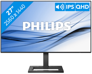 Philips 275E2FAE/00 computer monitor 68,6 cm (27") 2560 x 1440 Pixels 4K Ultra HD LED Zwart