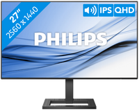 Philips 275E2FAE/00 computer monitor 68,6 cm (27") 2560 x 1440 Pixels 4K Ultra HD LED Zwart - thumbnail