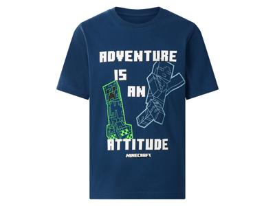 Kinder T-shirt (Blauw, 134/140)