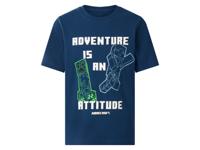 Kinder T-shirt (Blauw, 146/152)