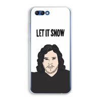 Let It Snow: Honor 10 Transparant Hoesje