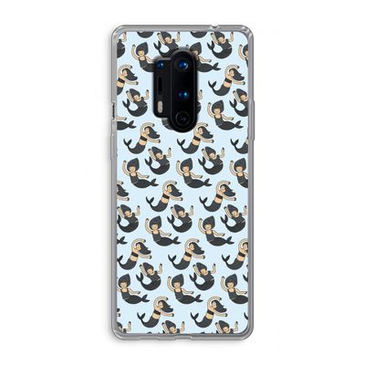 Zeemeermin: OnePlus 8 Pro Transparant Hoesje