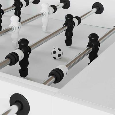 Tafel Voetballen 12 pcs Wit en zwart 3.6 x 3.6 cm Polypropyleen Tafel Voetballen 12 pcs Wit en zwart 3.6 x 3.6 cm Polypropyleen