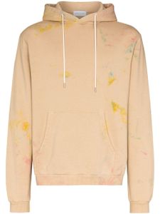 John Elliott sweat à capuche à motif tie-dye - Tons neutres