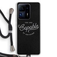 Capable: Xiaomi Mi Mix 4 Transparant Hoesje met koord