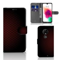 Motorola Moto G7 | G7 Plus | Telefoon Hoesje | Geruit Rood