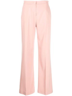 PINKO pantalon de tailleur à coupe évasée - Rose