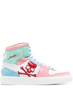 Philipp Plein baskets montantes Skull - Rose - thumbnail