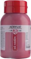 Talens Art Creation acrylverf flacon van 750 ml, karmijn