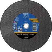 PFERD TOOLS 100T 300-3,8 Q PSF RAIL STEEL/22,23 73001231 Doorslijpschijf 300 mm 20 stuk(s) Staal