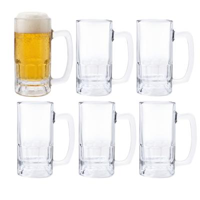 Vicrila Bierpul - 6x - glas - 36 cl - duits bierglas met handvat - klassiek model - oktoberfest