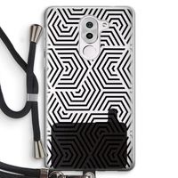 Magic pattern: Honor 6X Transparant Hoesje met koord