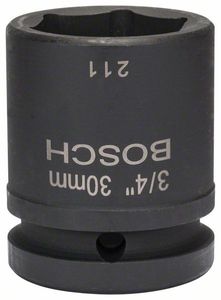 Bosch Accessories Bosch Power Tools 1608556027 Dop (zeskant) Dopsleutelinzetstuk 30 mm 3/4 (20 mm)