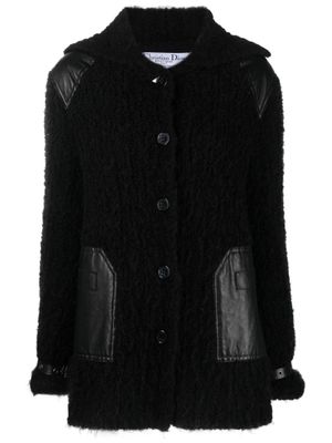 Christian Dior Pre-Owned manteau à capuche (années 2000) - Noir