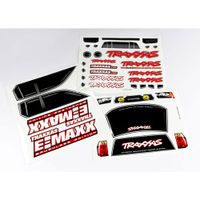 Decal sheets, E-Maxx brushless (model 3908)