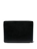Comme Des Garçons Wallet porte-documents à fermeture zippée - Noir