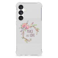 Samsung Galaxy A55 Stevig Bumper Hoesje Boho Text - thumbnail