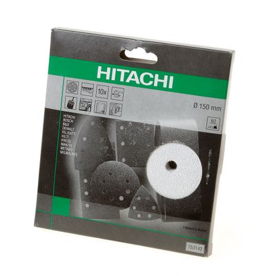 Schuurschijf d.150 k60 velcro wit (10 st)