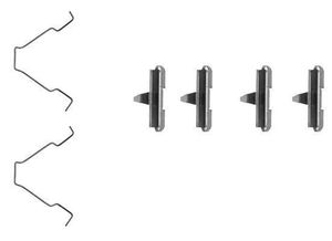 Accessoireset, schijfremblok 1270Q