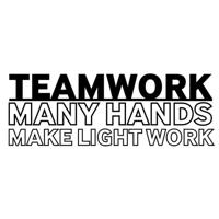 Teamwork - Muursticker