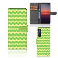 Sony Xperia 5II | Telefoon Hoesje | Waves Green