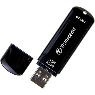Transcend JetFlash™ 750K USB-stick 64 GB Zwart TS64GJF750K USB-A 3.2 Gen 1