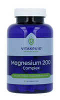 Magnesium 200 Complex Tauraat Malaat Bisglycinaat 90