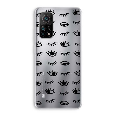 Eye pattern #2: Xiaomi Mi 10T 5G Transparant Hoesje