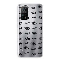 Eye pattern #2: Xiaomi Mi 10T 5G Transparant Hoesje