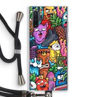 Vexx Mixtape: Samsung Galaxy Note 10 Plus Transparant Hoesje met koord