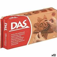 Modelleerklei DAS Terra cotta (12 Stuks)