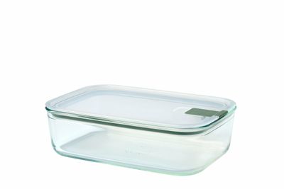 Mepal glas vershouddoos EasyClip 1500 ml nordic sage