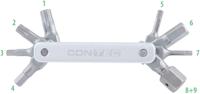 CONTEC Ct multitool tfr-buster 9 9 functions silver