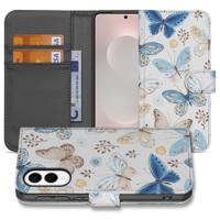 Telefoonhoesje | Met pasjeshouder | voor Samsung Galaxy S25 Edge Vlinder