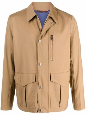 Paul Smith surchemise en laine - Marron