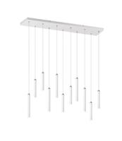 Trio Led hanglamp Tubular 115cm 11-lichts wit 321611131