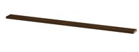 INK wandplank in houtdecor 3,5cm dik variabele maat voor vrije ophanging inclusief blinde bevestiging 180-275x20x3,5cm, koper eiken