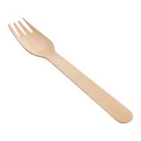 Vork - Hout 16cm - 250 stuks