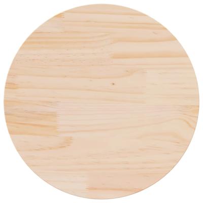Tafelblad Ø70x2,5 cm massief grenenhout