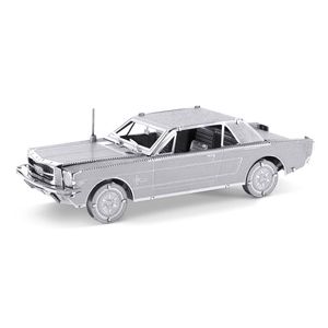 Eureka Metal Earth 1965 Ford Mustang Coupe Zilver Editie