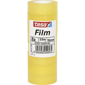 tesa 57207-00001-01 tesafilm Standard Transparant (l x b) 33 m x 19 mm 8 stuk(s)